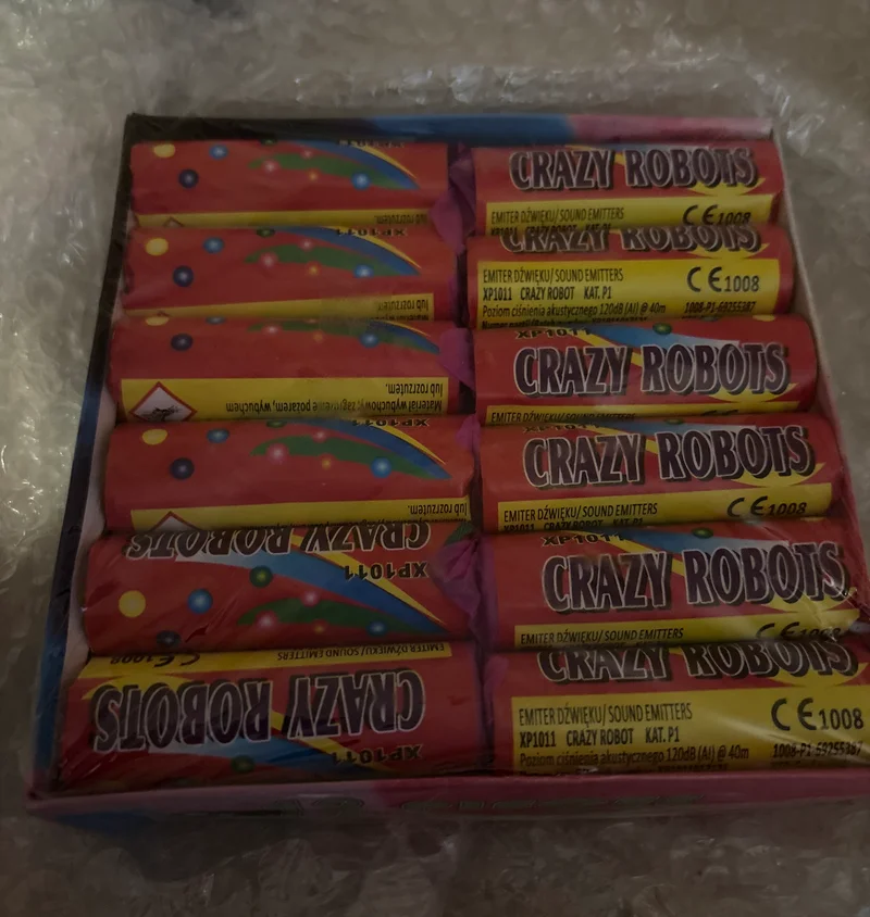Crazy Robots XP1011 stan kolekcjonerski+gratis gorilla bomb 4szt emiter 2szt nwp,exploder 4,fp3 blue – zdjęcie 1 z 1