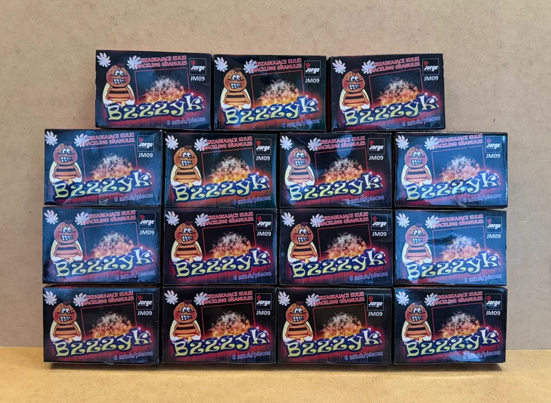 15 x kulki cracklingowe Bzzzyk – zdjęcie 1 z 1