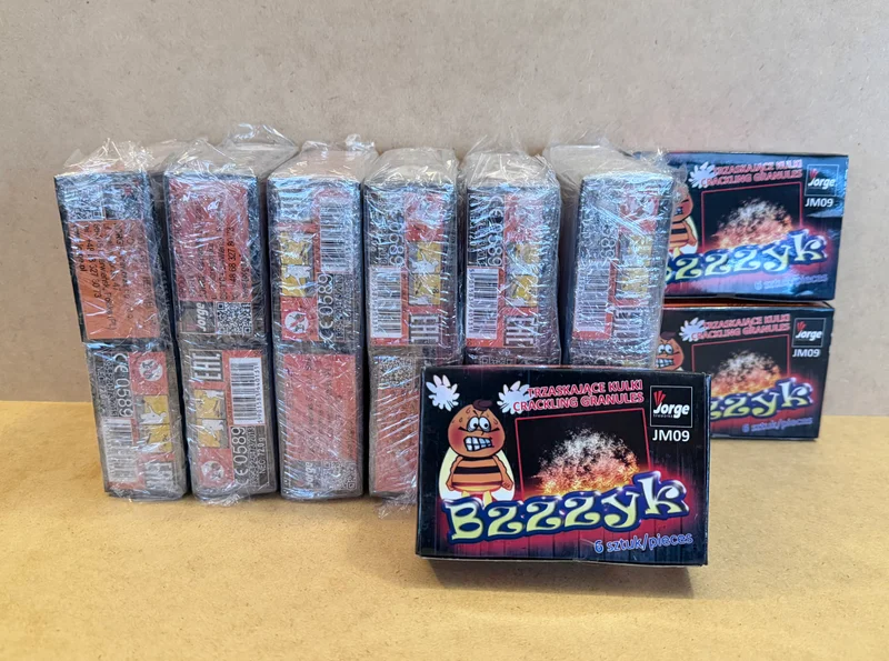 15 x Kulki cracklingowe Bzzzyk – zdjęcie 1 z 1