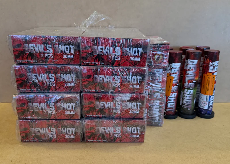 11 x Single hukowe Devils Shot (wersja bez pisku) – zdjęcie 1 z 1