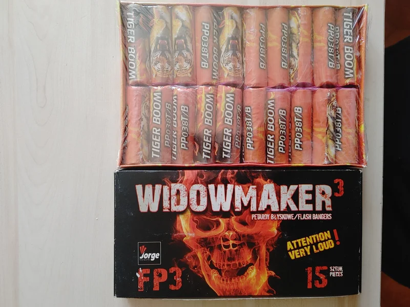 Tiger boom+gratis widow maker  – zdjęcie 1 z 1