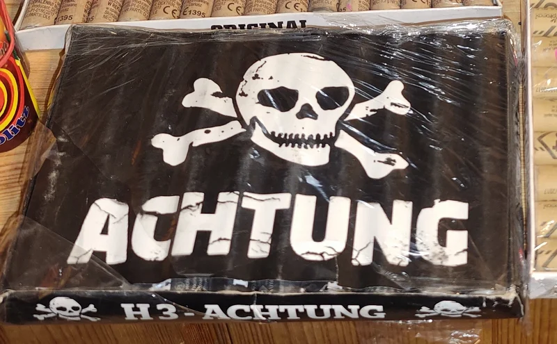 Petardy hukowe Achtung H3 4.5g nec – zdjęcie 1 z 2