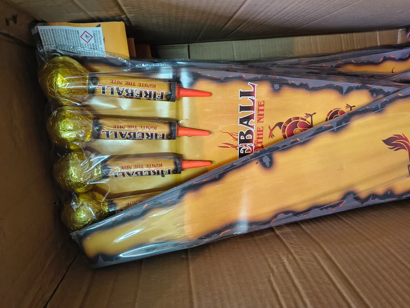 Rakiety Fireball pierwsze mega huk  – zdjęcie 1 z 1