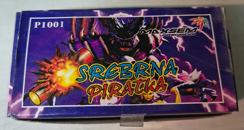 Petardy Srebrna Piratka Maxsem  – zdjęcie 1 z 2