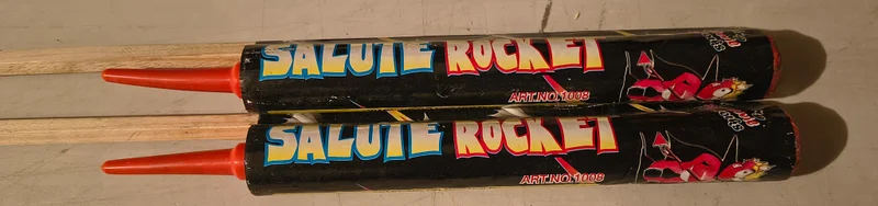 Salute Rockets - belgijskie rakiety hukowe – zdjęcie 1 z 1