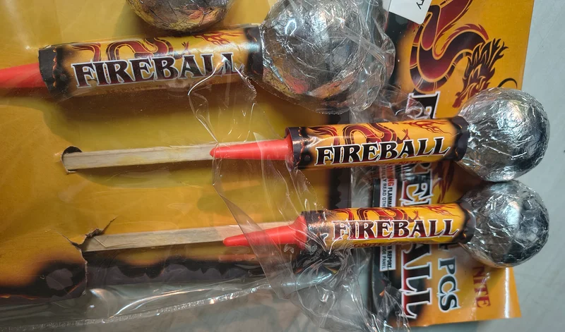 Rakiety Fireball Efekt sztuka  – zdjęcie 1 z 1