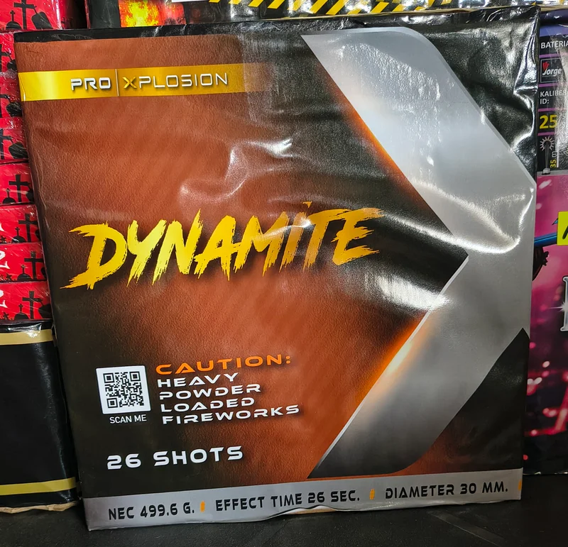 Wyrzutnia Dynamite Pyroshine 26 strzałów 30mm – zdjęcie 1 z 1