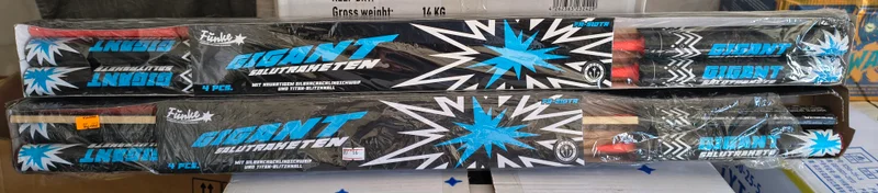 Rakiety hukowe Gigant Salut Raketen Funke – zdjęcie 1 z 1