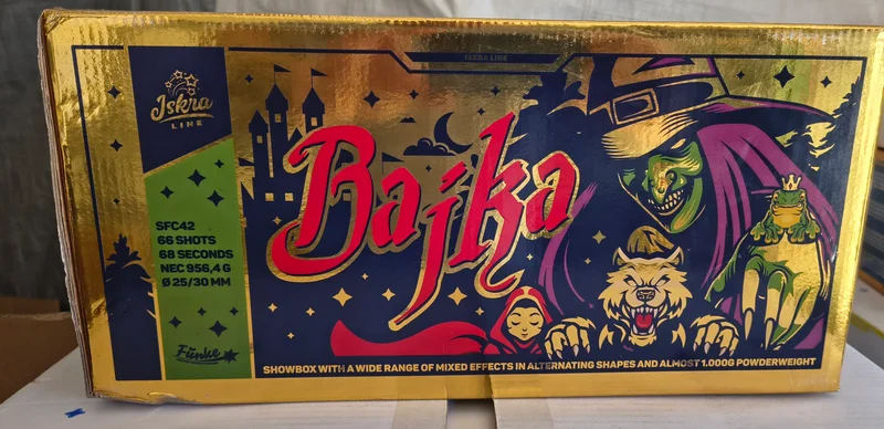 Wyrzutnia Bajka Iskra 66 strzałów 25/30mm – zdjęcie 1 z 1