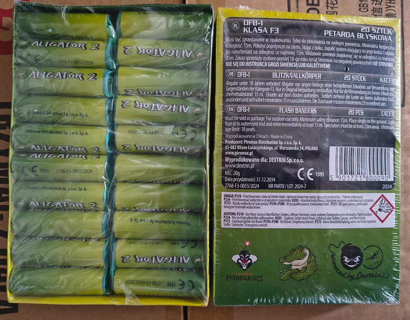 Petardy Aligator 2 Dextrin – zdjęcie 1 z 1
