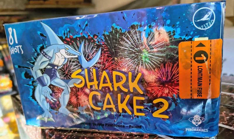 Wyrzutnia hukowa Shark Cake 2 Dextrin – zdjęcie 1 z 1
