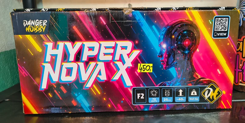 Wyrzutnia Hyper Nova Danger Hobby 72 strzały 25mm – zdjęcie 1 z 1
