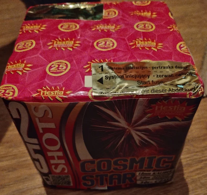 Bateria Cosmic Star Hestia 25sh 18mm 2X – zdjęcie 1 z 2