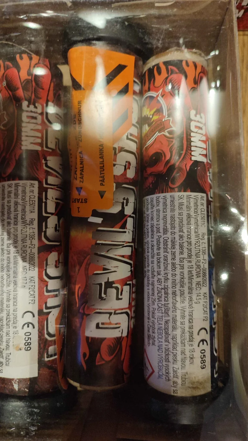 Devils shots 2022 single shot pisk+huk stara partia – zdjęcie 1 z 1