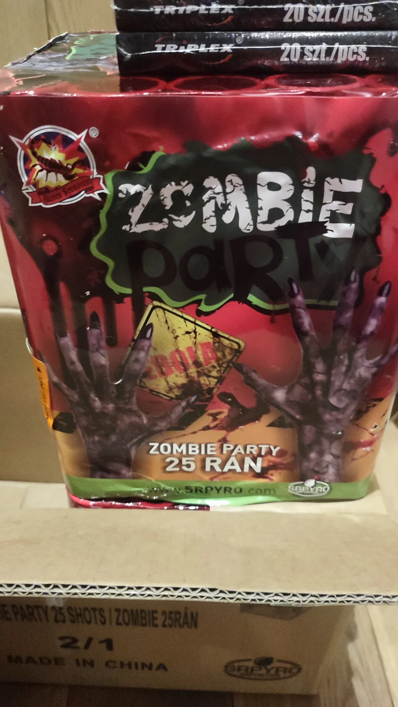 Wyrzutnia zombie party 12/2022  mocna partia – zdjęcie 1 z 2